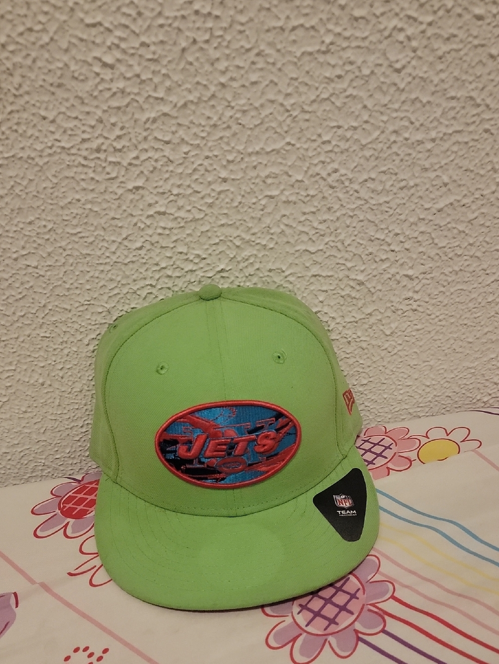 New York Jets Neon Green Fitted Hat